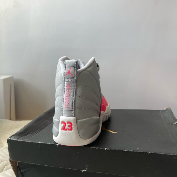 Pink and grey Jordan 12s retro - Picture 2 of 4